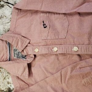 Vintage 100% cotton button down shirt 3T